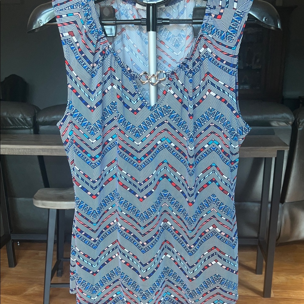 Notations Multicolor Chevron Top